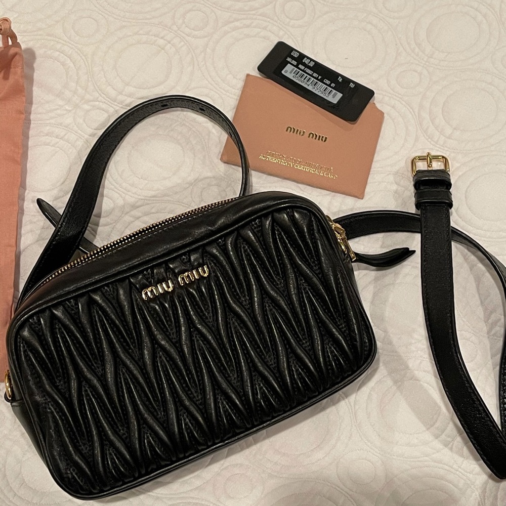 Miu Miu belt bag